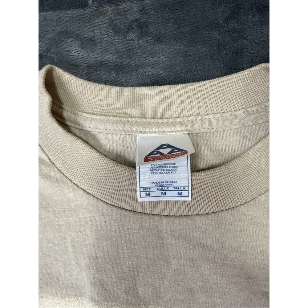 Vintage Carlos Mencia Comedian Graphic T-Shirt Carlos President Y2K Signed Sz M - Picture 6 of 9